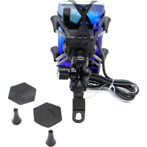 Motorcycle Accessories GPS Navigation Frame Mobile Phone Mount BracketFor SUZUKI GSX1300R HAYABUSA GSXR1000 GSX-R1000 2005-2016