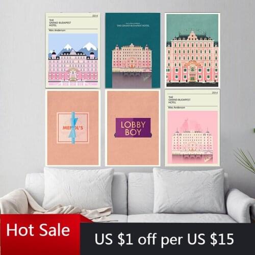Home Decor Nordic Wall Art Canvas Painting Hotel Vintage Classic Movie Print Modular Picture Posters Aesthetic Room Decorative