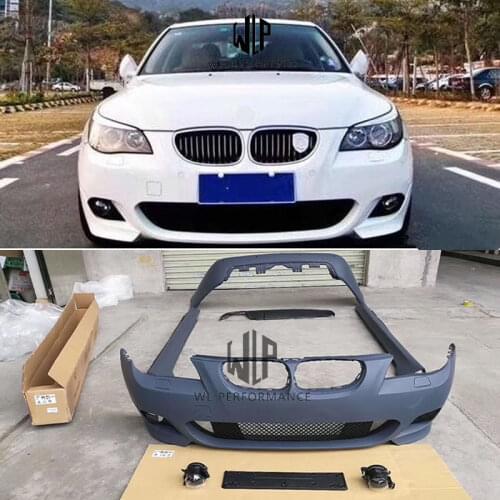 E60 High Quality PP Car Body Kit Front Rear Bumper Side SKirts For BMW 5 Series E60 520i 523i 525i MT Car Body Kit 04-10