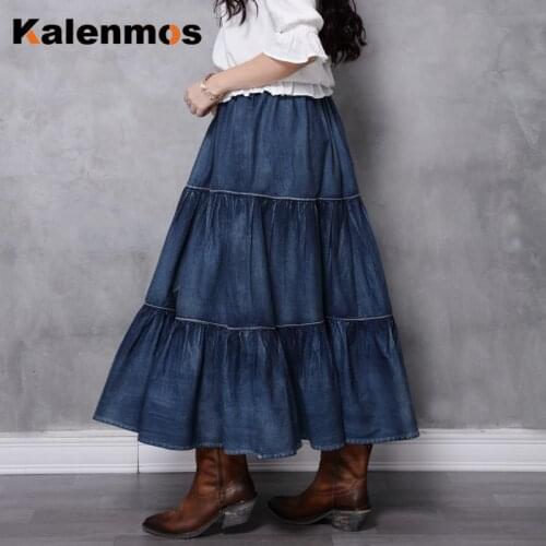 Женские пышные юбки Kalenmos China At AliExpress