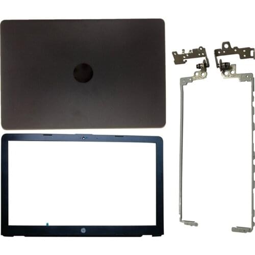 NEW Laptop LCD Back Cover/Front Bezel/Hinges/Hinges Cover For HP Pavilion 15-BS 15T-BS 15-BW 15Z-BW 924899-001 Black