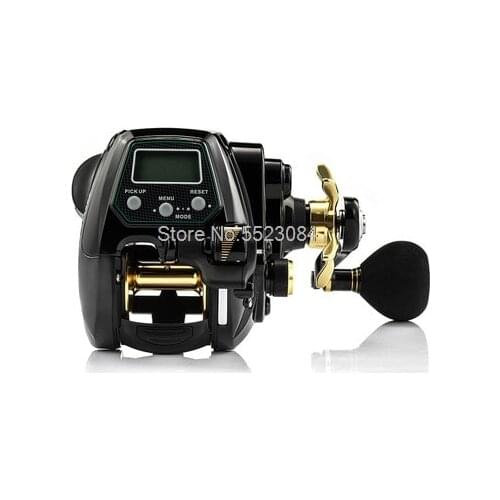 New EZH3000 Electric Aluminum Alloy Reel Fish Boat Fishing Reel Saltwater Marine Fishing Reel Offshore Electric Wheel 110-220V