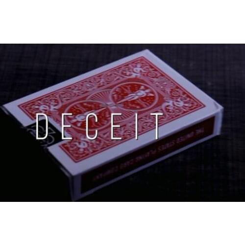 DECEIT by Sid T (Gimmick and online instruct) - Card Magic Trick,Mentalism,Fun,Close up,Street Magic,Illusion