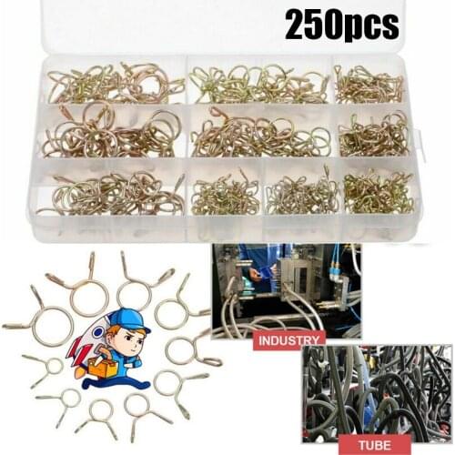 10 Sizes Spring Clip 5mm-14mm For Most Motorcycles/Boats/ ATV/Snowmobiles
