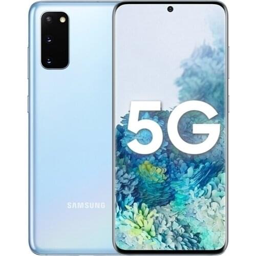 Unlocked Original Samsung Galaxy S20 5G G981 Mobile Phone Snapdragon 865 Octa Core 6.2" Triple Cameras 12GB RAM 128GB ROM