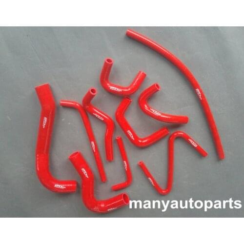 Silicone Radiator Hose FOR FORD RANGER PJ 3.0 TURBO DIESEL 2006 2007 2008 09 10 11 RED