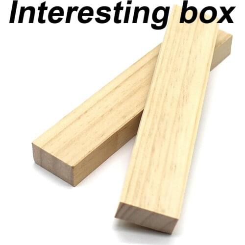 Pine strip 2 * 4 * 20cm rectangular wood block wood square DIY manual model assembly material support column