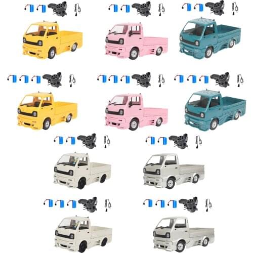 WPL D12 1/10 2WD RC Car Simulation Drift Truck Brushed Motor Climbing Car