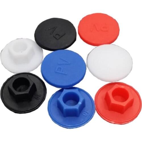 20 Pcs/Lots M3/M4/M5/M6/M8/M10/M12/M14 Anti-rust And Waterproof Cap Decorated With Nylon Inner Hexagon Screw Protective Cover
