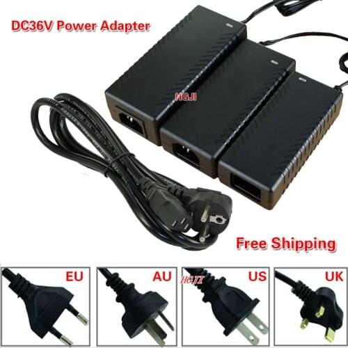 AC 100-240V Adaptor To DC36V1A 36V2A 36V 3A Power Adapter DC36V 36W 72W 108W power supply with IC chip