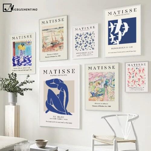 Henri Matisse Woman Body Abstract Art Canvas Painting Museum Artwork Wall Print Vintage Poster Modern Living Room Decor Picture