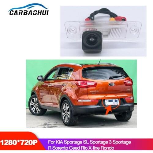 Car Backup Reverse Rear View Camera For KIA Sportage SL Sportage 3 Sportage R Sorento Ceed Rio X-line Rondo Accessories hd ccd