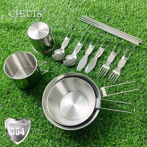 Cieuis Travel Utensils Sets