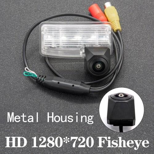 HD 1280*720 Fisheye Metal Housing Car Rear View Camera For Toyota Noah/Voxy R60 2001–2007 Toyota Voxy / Noah R70 MK2 2007~2013