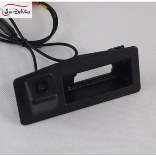 JanDeNing HD CCD Car Rear View Parking/ Backup Reverse Camera/ WaterProof Trunk Handle OEM For Cadillac ATS 2013-2015