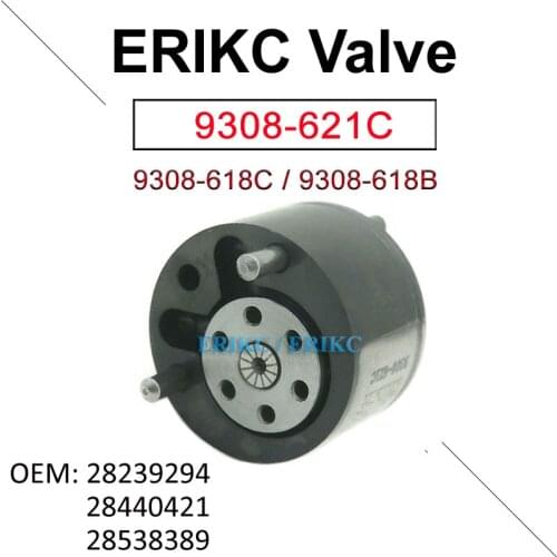ERIKC 9308-621C Diesel Injector Valve 9308-618C Common Rail Fuel Injection Control Valve 9308-618B For Delphi Sprayer Nozzle
