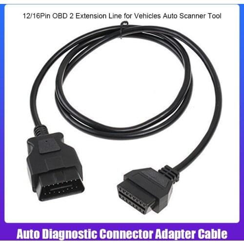 Best Gm12 OBD2 Adapter Cable For GM12 Pin ODB Connector To OBD II 16Pin Car Diagnostic Tool Cable For GM12 Pin Diagnosis Cable