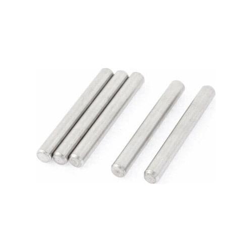 M6x 8/10/12/14/16/20/25/30/35/40/45/50mm Length Stainless Steel Straight Retaining Dowel Pins Rod Fasten Elements 10 Pcs