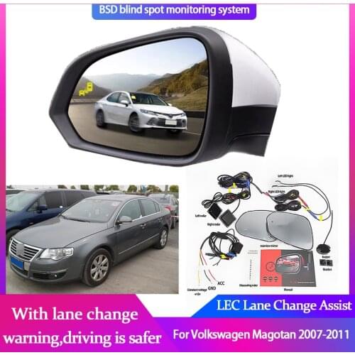 Millimeter Wave Radar Blind Spot Monitoring BSD BSM for Volkswagen Magotan 2007-2011 Assist Driving Safety Lane Change Assist