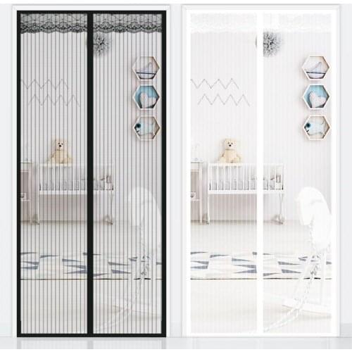 Anti-Mosquito Magnetic curtain mesh for door Hands-free Magnetic mosquito net door net Anti fly insect mosquito door screen