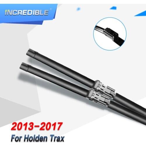 INCREDIBLE Wiper Blades for Holden Trax ( TJ ) Fit Push Button Arms Only 2013 2014 2015 2016 2017