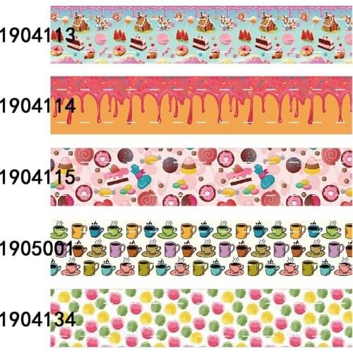 FLRARIBBON designer icecream printed ribbon