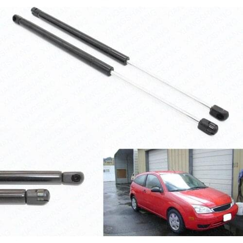 2pcs Rear Hatch Boot Liftgate Tailgate Gas Charged Lift Support For 2003-2007 Ford Focus S2 SE SVT ZX3 ZX5 Hatchback 17.95 inch