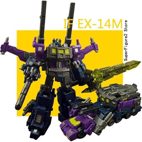 Transformation Iron Factory IF EX-14M Mirrored Commander Mini Figure New In Stock