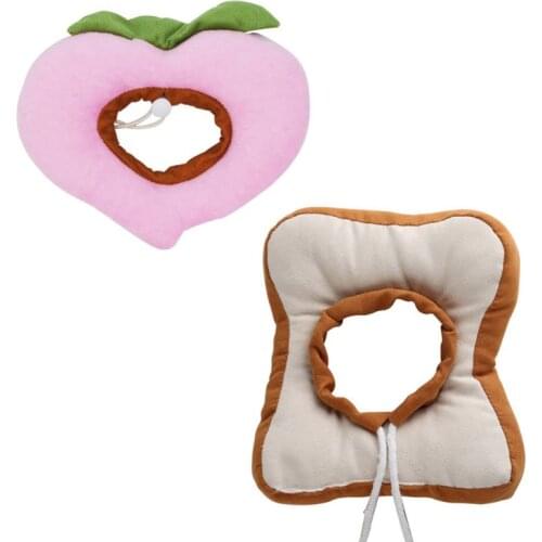 Adjustable Cat Soft Neck Collar Wound Healing Anti-Bite Recovery Protection Cone for Kitten