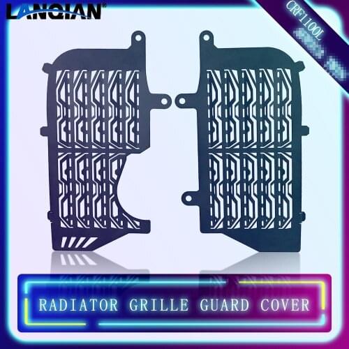 For Honda CRF1100L Africa Twin CRF1100L adventure Sports CRF1100L ADV Sports 2020-2021 Radiator Grille Guard Cover colors black