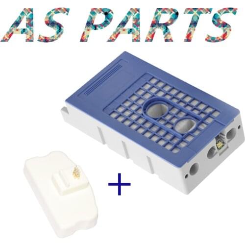 1X T6193 T619300 Maintenance Ink Tank For Epson SureColor T3000 T5000 T7000 T3200 T5200 T7200 T3270 T5270 T7270 chip resetter