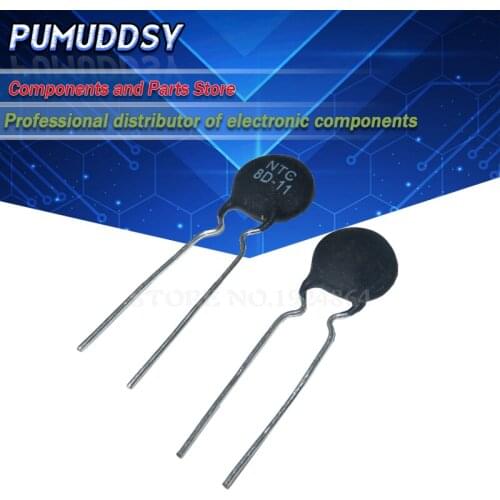10PCS NTC Thermistor Resistor NTC 8D-11 Thermal Resistor