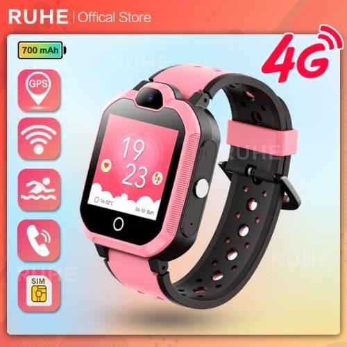 H01 Smart Watch kids 4G GPS WIFI Video Call SOS IP67 Waterproof Child Smartwatch Camera Monitor Tracker Location Phone Watch