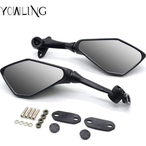 Universal Custom Motorcycle Accessories Side Rearview Mirror Cruiser Mirrors Free Adapters Custom Rear View Mirrors Adapters