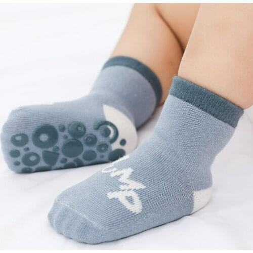 Toddler Winter Cotton Anti Slip Socks Autumn Children kids Girls Boy Newborn Infant Warm Cute Cartoon Long Sock Baby Accessories