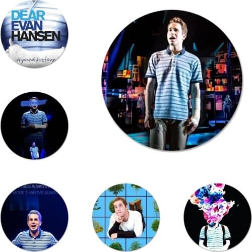 58mm Ben Platt Dear Evan Hansen Icons Pins Badge Decoration Brooches Metal Badges For Clothes Backpack Decoration