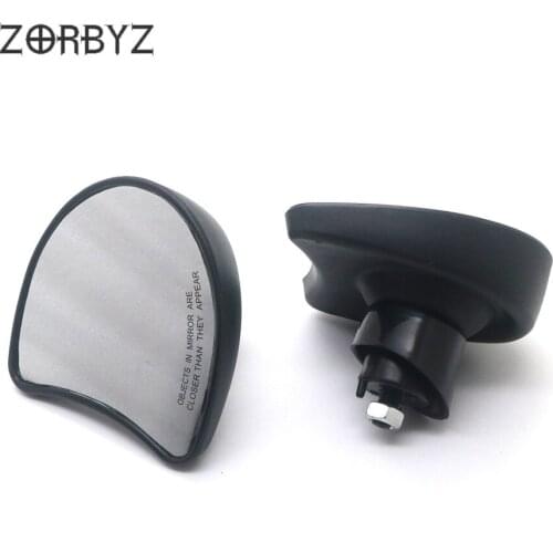 ZORBYZ Motorcycle Black Fairing Mount Rearview Mirrors For Harley Touring Electra Street Glide 2014-2016