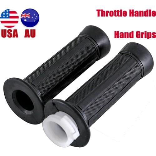 22MM 7/8" Handlebar Throttle Grips For 49cc 66cc 80cc ATV Scooter Dirt Bikes Motorized Bicycle New 12V Twist Handle Grip