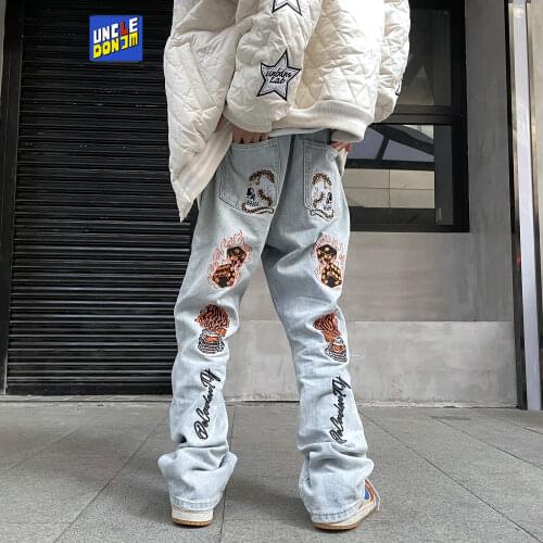 BYTHEDON Loose Jeans For Men