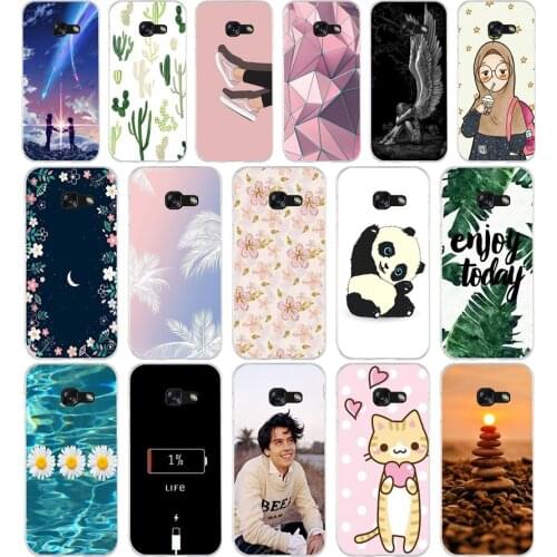 J For Samsung A5 2017 Case Soft Silicone Phone Case for Samsung Galaxy A5 2017 SM-A520F Cover Fundas for Samsung Galaxy A5 2017