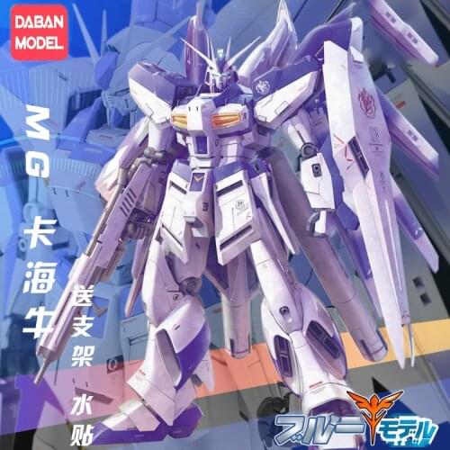 DABAN 6635 Gundam model MG 1/100 RX-93-V2 Hi-v Fighter Ver. Ka first edition Mobile Suit kids toys