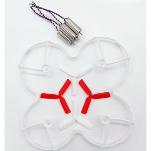 Motors engines and upgrade 3blade propeller guard for Hubsan H107C H107D rc drone