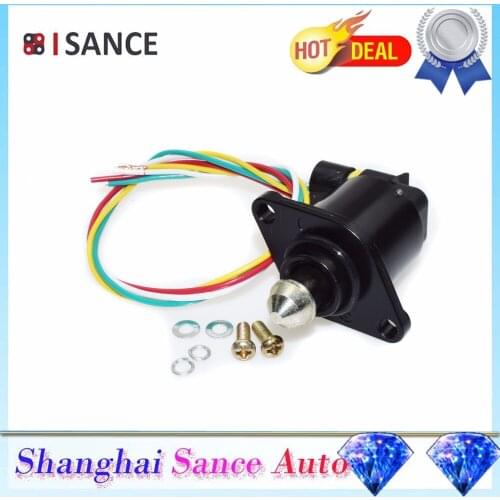 ISANCE Idle Air Control Valve IAC & Connector 4637071 4798377 For Jeep Grand Cherokee TJ Wrangler Comanche Land Rover Discovery