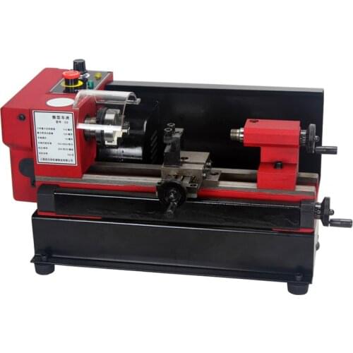 Mini Lathe Miniature Household Round Bead Machining Bracelet High Precision Woodworking Lathe Metal Processing Machinery
