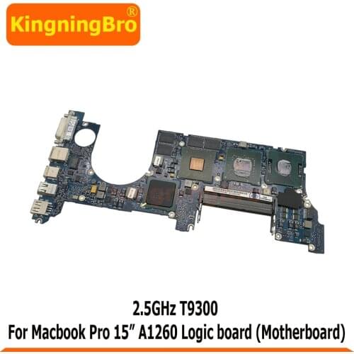 Original Motherboard For Macbook Pro 15" A1260 Logic Board 2008 CPU 2.5GHz T9300 G84-602-A2 820-2249-A