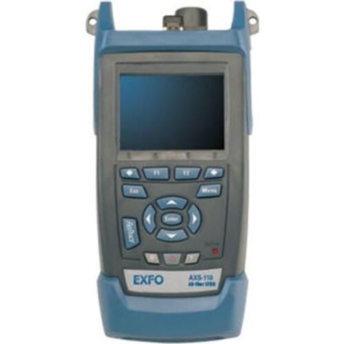 Handheld EXFO OTDR AXS-110-23B-04B 1310/1550nm, 37/35dB,Integrated VFL, Touch Screen Optical Time Domain Reflectometer