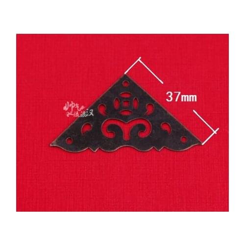 Corner Brackets Antique auspicious cloud photo album patch Ming and Qing furniture box jewelry box corner piece corner code corn