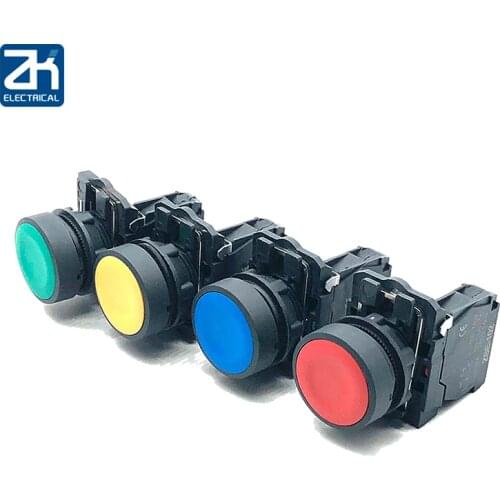 Xb5 -aa31 Xb5aa42c Flat Since Reset Point Action Button Switch 22 Green Red 1 Open 1 Close