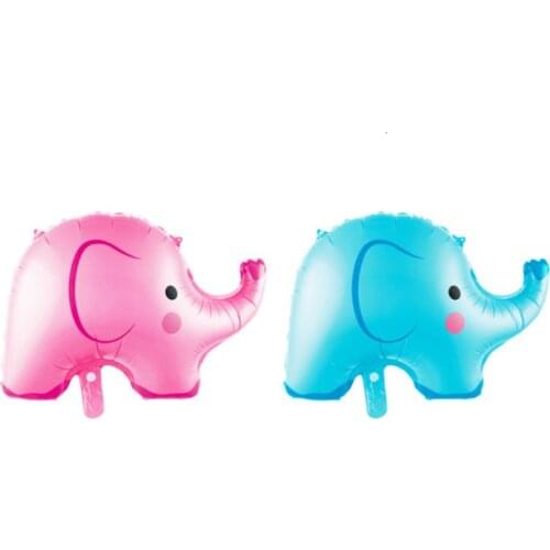 1pc Large Elephant Foil Balloons Helium Animal Ballons Happy Birthday Jungle Party Decorations Kids Toys Baby Shower Globos