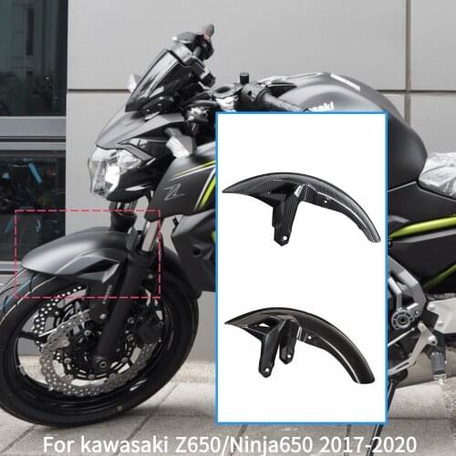 2018 2019 Z 650 Ninja 650 Motorcycle Fender Front Mudguard Splash Guard Protector Cover For Kawasaki Z650 Ninja650 2017-2020